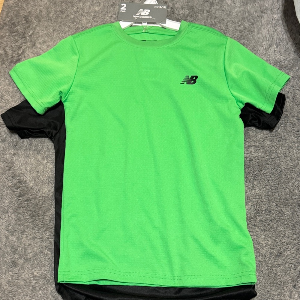 New Balance Vibrant Green and Black Two pack set